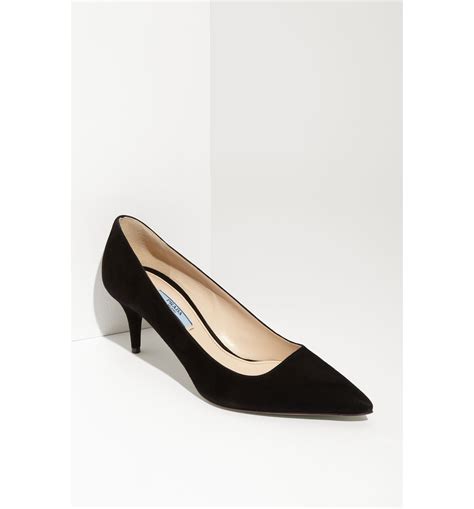 prada suede pumps blue|Prada suede pumps nordstrom.